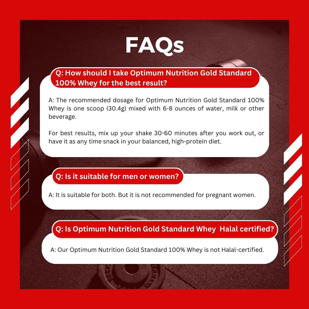 Optimum Nutrition, Gold Standard Whey Protein Powder, 1-10 lbs - Ultimate Sup Singapore