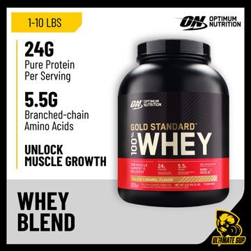 Optimum Nutrition, Gold Standard Whey Protein Powder, 1-10 lbs - Ultimate Sup Singapore