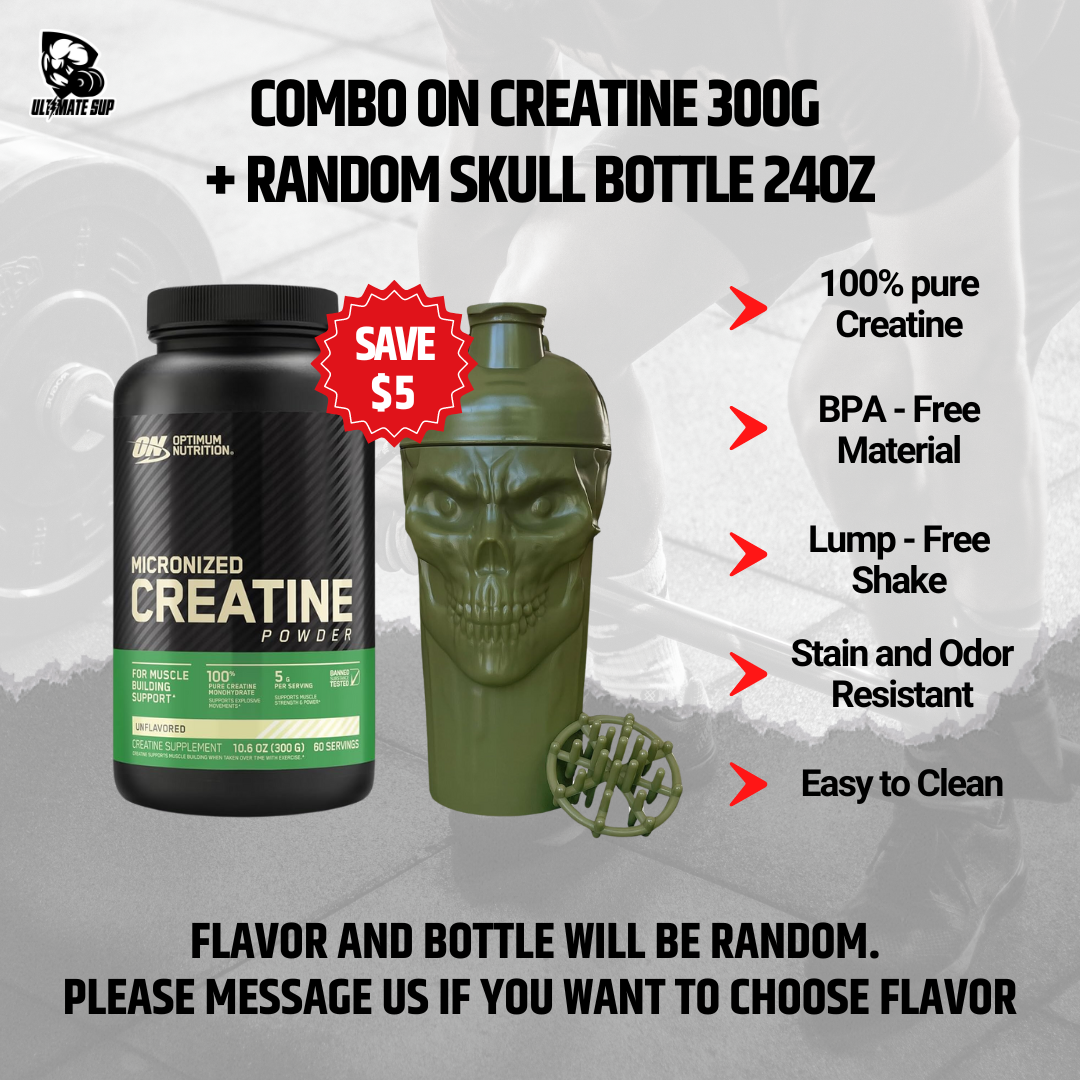 Optimum Nutrition, Micronized Creatine Powder, 60-240 sers - Ultimate Sup Singapore