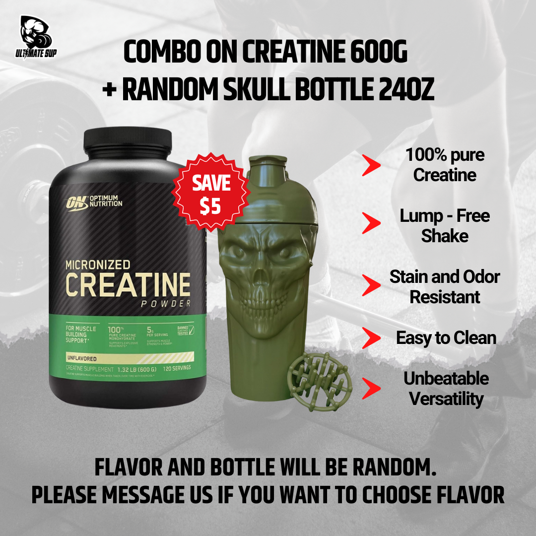 Optimum Nutrition, Micronized Creatine Powder, 60-240 sers - Ultimate Sup Singapore