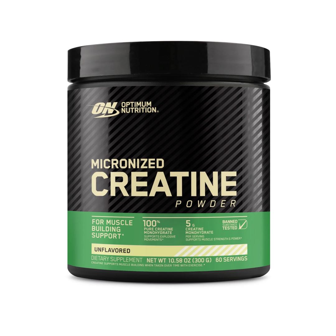 Optimum Nutrition, Micronized Creatine Powder, 60-240 sers - Ultimate Sup Singapore