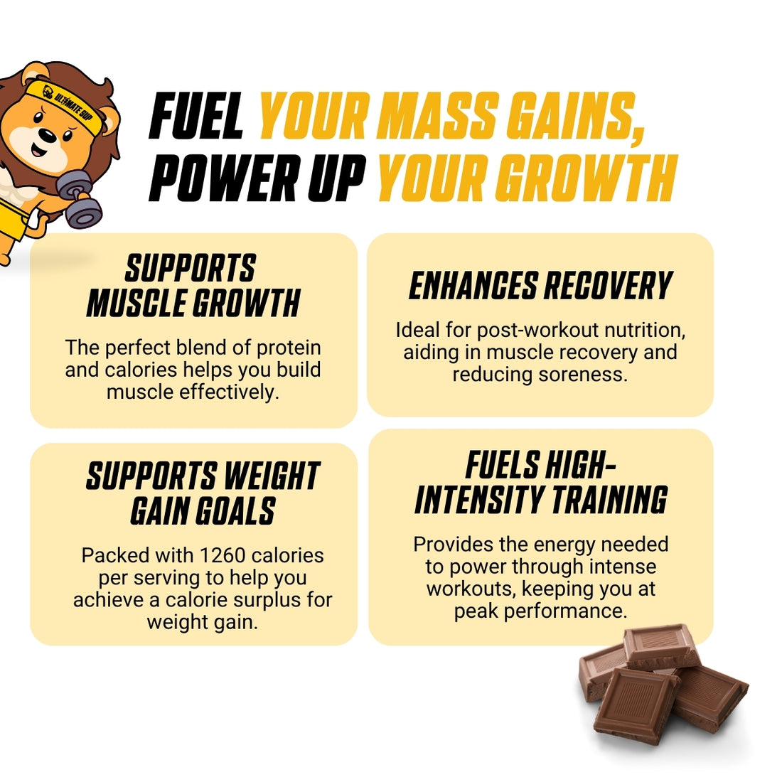 Optimum Nutrition, Serious Mass, 6 lb (2.7 kg) - Ultimate Sup Singapore