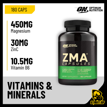 Optimum Nutrition, ZMA, 180 Capsules - Ultimate Sup Singapore