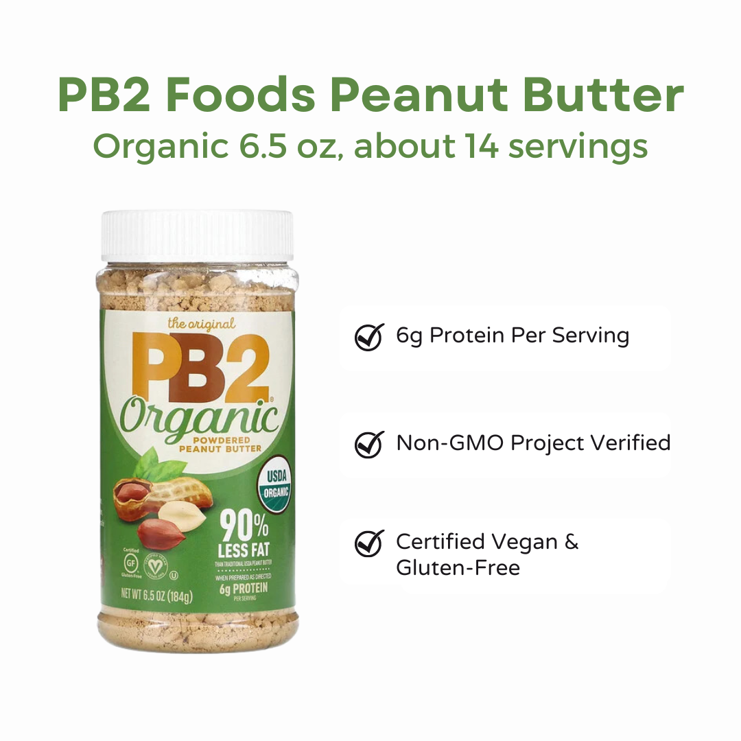 PB2 Foods, The Original PB2, Powdered Peanut Butter, 6.5 - 16 - 32 oz - Ultimate Sup Singapore