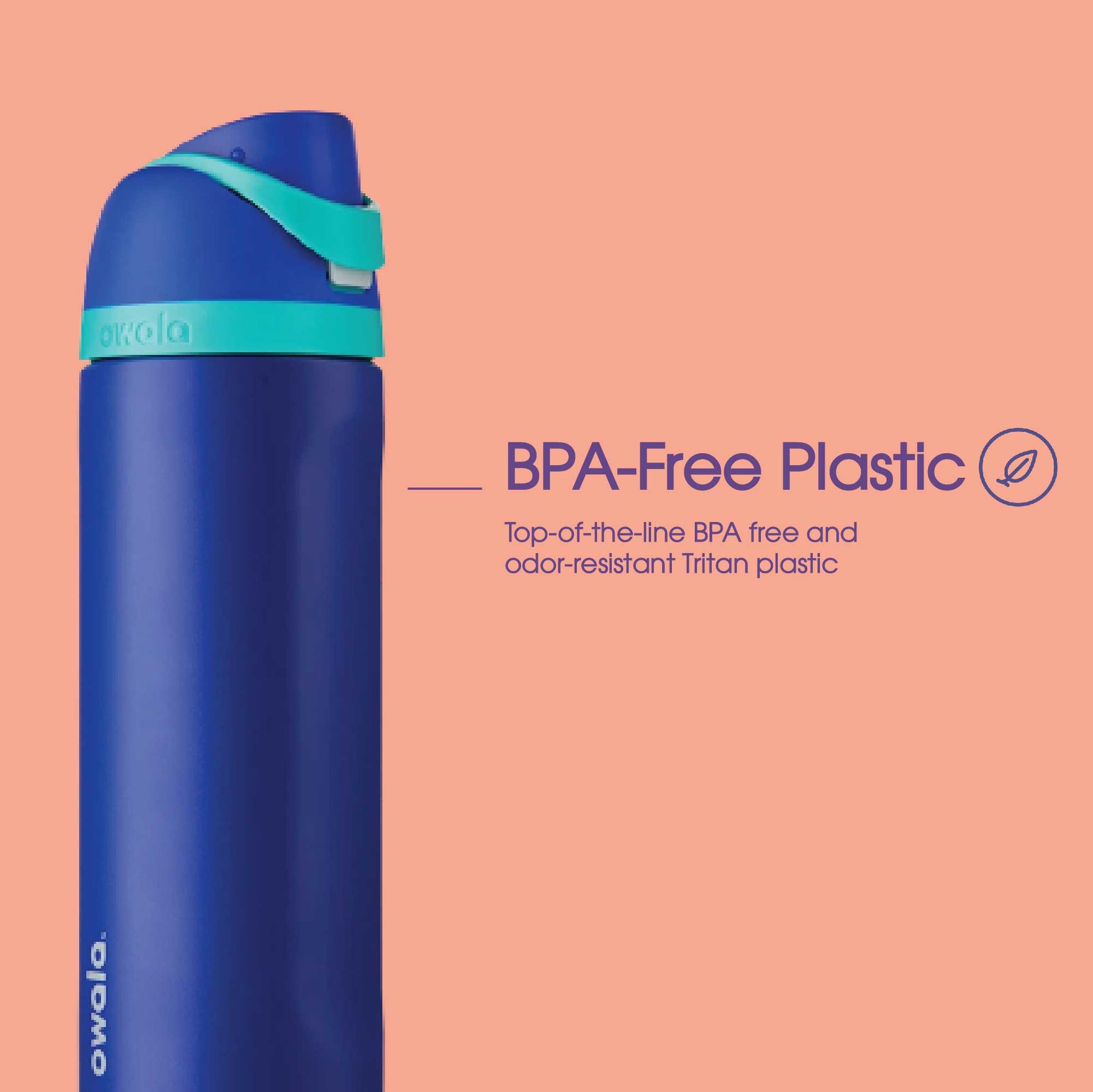 Owala, FreeSip Insulated Stainless Steel Blender Bottle w Locking Push Button Lid, 19oz - 24oz - 32oz - 40oz - Ultimate Sup Singapore