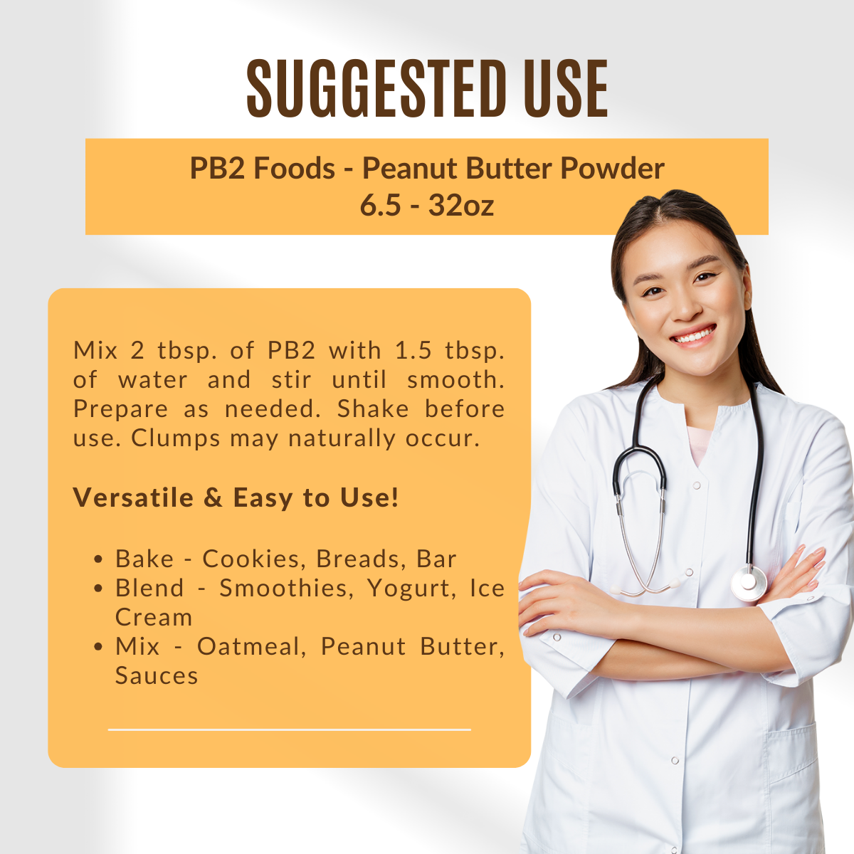 PB2 Foods, The Original PB2 Powdered Peanut Butter, 6.5-32 oz - Ultimate Sup Singapore