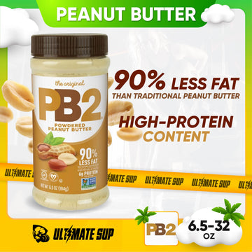 PB2 Foods, The Original PB2 Powdered Peanut Butter, 6.5-32 oz - Ultimate Sup Singapore