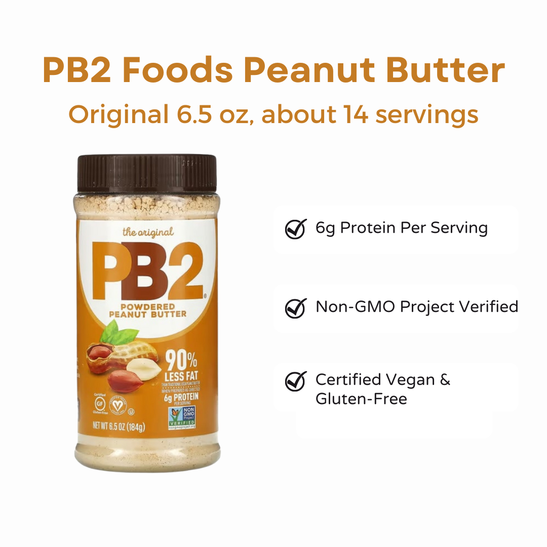 PB2 Foods, The Original PB2 Powdered Peanut Butter, 6.5-32 oz - Ultimate Sup Singapore