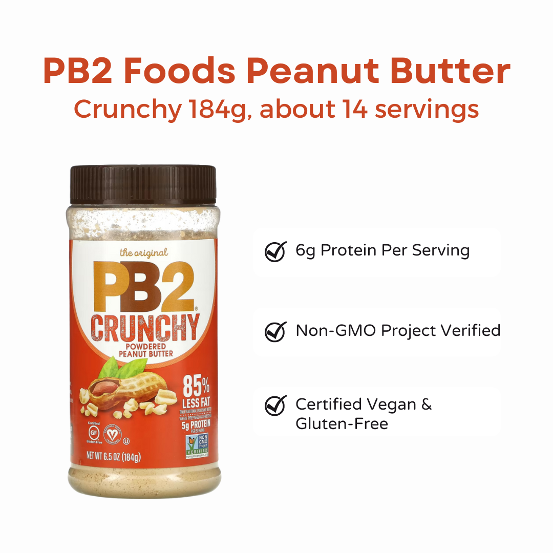 PB2 Foods, The Original PB2 Powdered Peanut Butter, 6.5-32 oz - Ultimate Sup Singapore