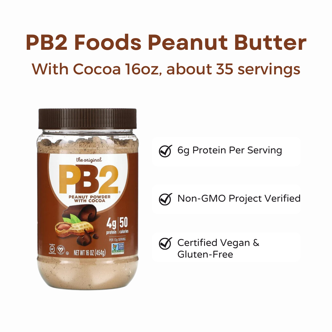 PB2 Foods, The Original PB2 Powdered Peanut Butter, 6.5-32 oz - Ultimate Sup Singapore