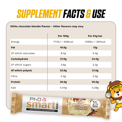 PHD Protein Bar, Various Flavors, 3-12 bars - Ultimate Sup Singapore