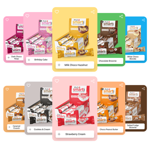 PHD Protein Bar, Various Flavors, 3-12 bars - Ultimate Sup Singapore