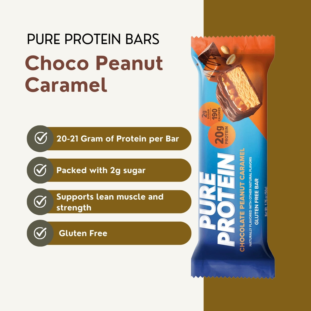 Protein Bar Low Carb, Various Brands and Assorted Flavors, 1pcs