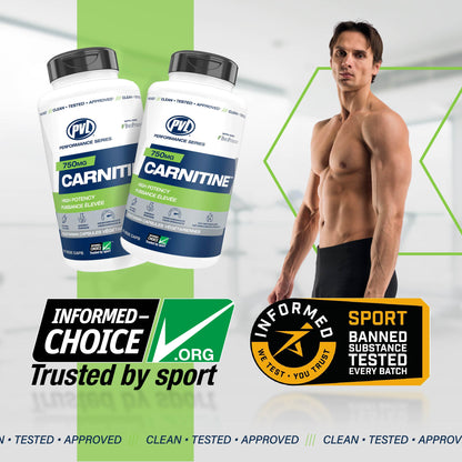PVL, Carnitine 750 mg – Fat Burner, 90 VegCaps - Ultimate Sup Singapore