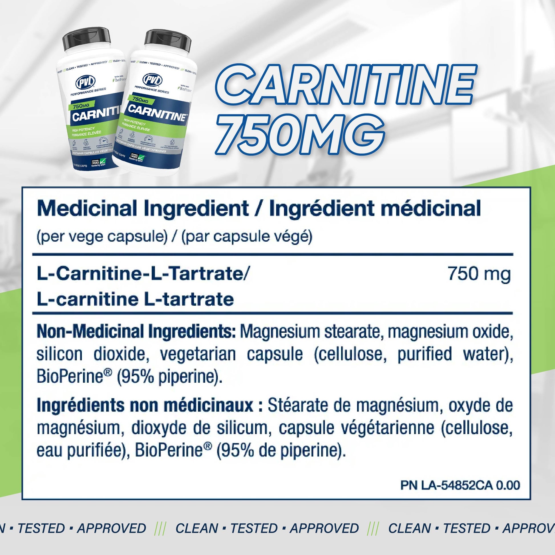 PVL, Carnitine 750 mg – Fat Burner, 90 VegCaps - Ultimate Sup Singapore