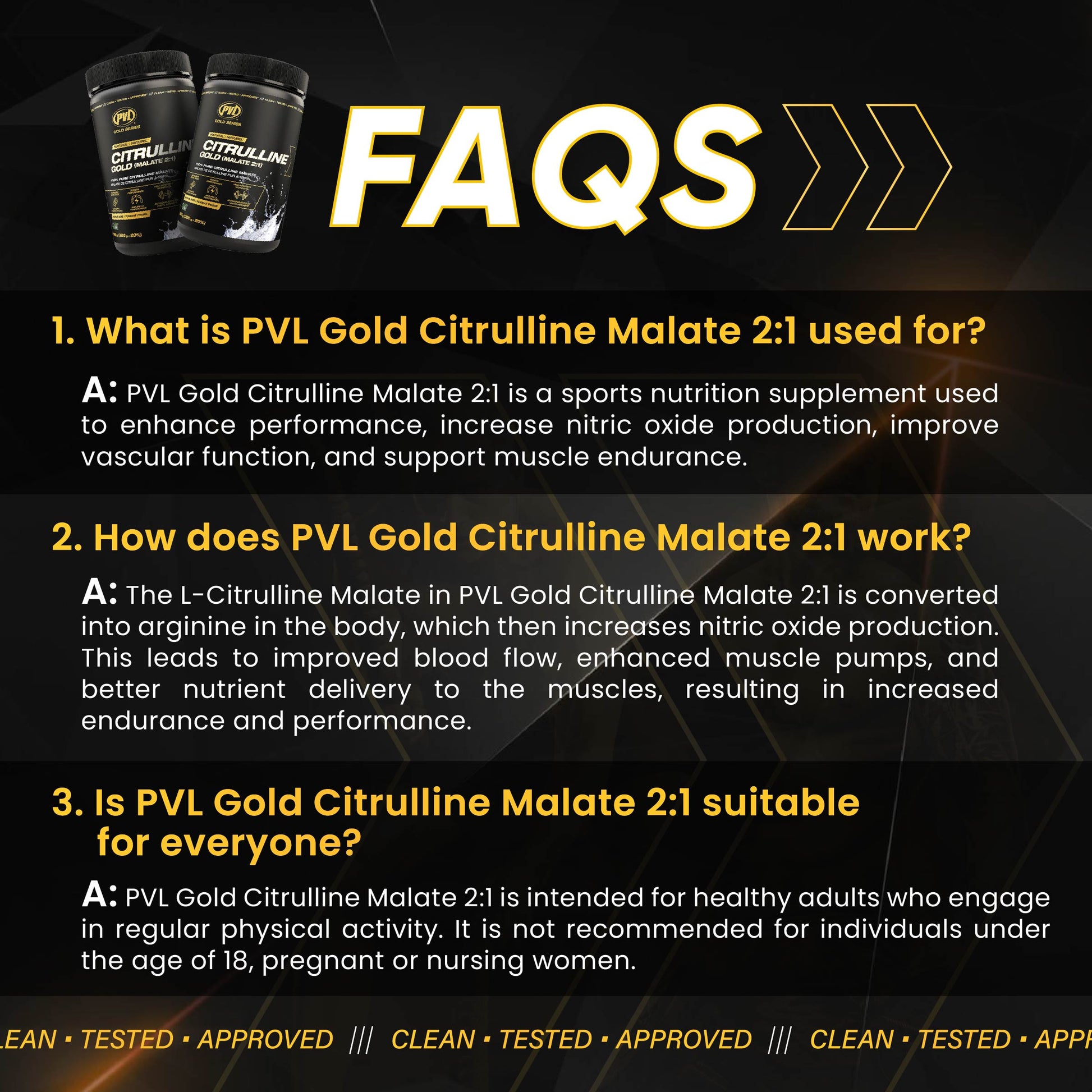 PVL, Citrulline Malate 2:1 – Vascular Function, 360g - Ultimate Sup Singapore