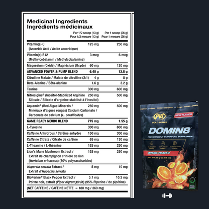 PVL Gold Series, Domin8, 26g Packet - Ultimate Sup Singapore