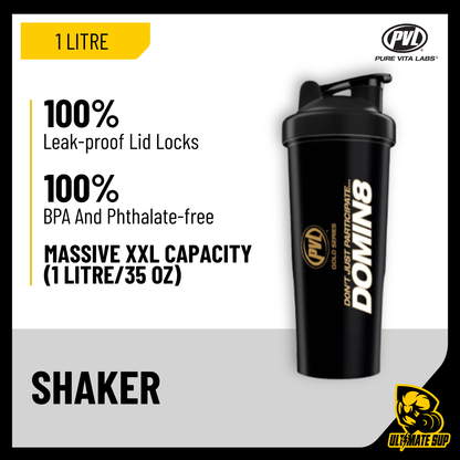 PVL Gold Series, Domin8 Shaker, 1 Litre - Ultimate Sup Singapore