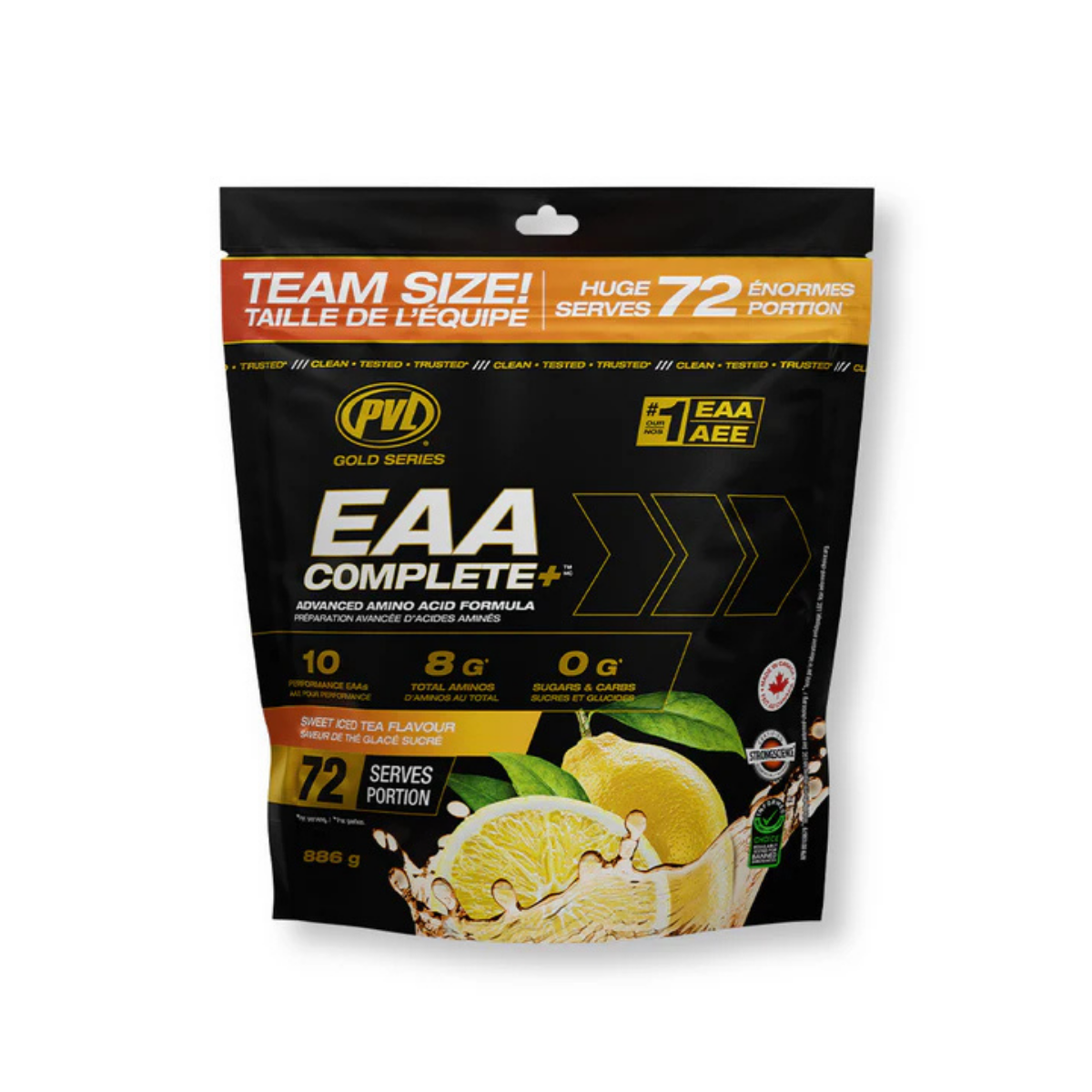 PVL, Gold Series EAA + BCAA Complete, 369g - Ultimate Sup Singapore