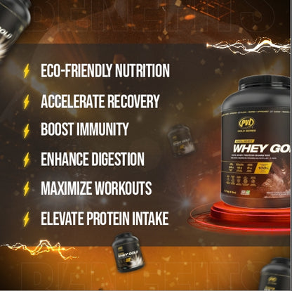 PVL Gold Series, Gold Whey Protein Powder, 6 lb (2.72 kg) - Ultimate Sup Singapore