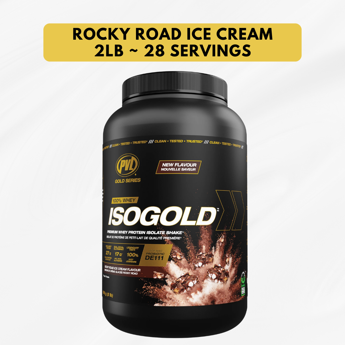 PVL Gold Series, Iso Gold - Whey Protein Isolate, 2-5 lbs - Ultimate Sup Singapore