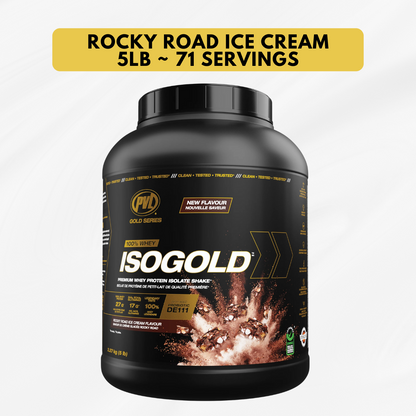 PVL Gold Series, Iso Gold - Whey Protein Isolate, 2-5 lbs - Ultimate Sup Singapore