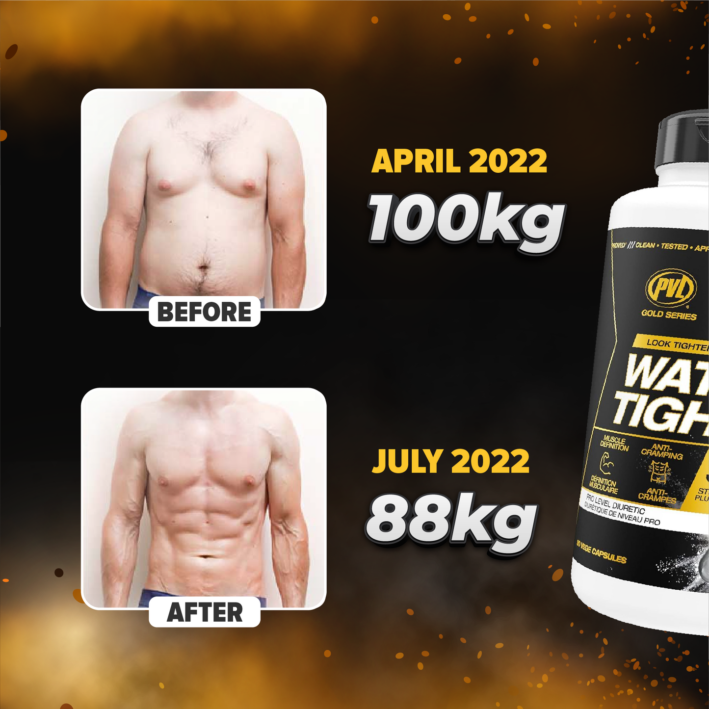 PVL Gold Series, Pro Level Diuretic, 90 Capsules - Ultimate Sup Singapore