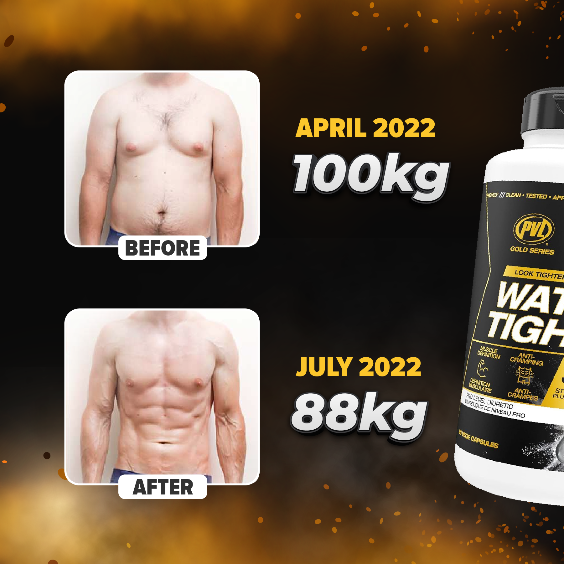 PVL Gold Series, Pro Level Diuretic, 90 Capsules - Ultimate Sup Singapore