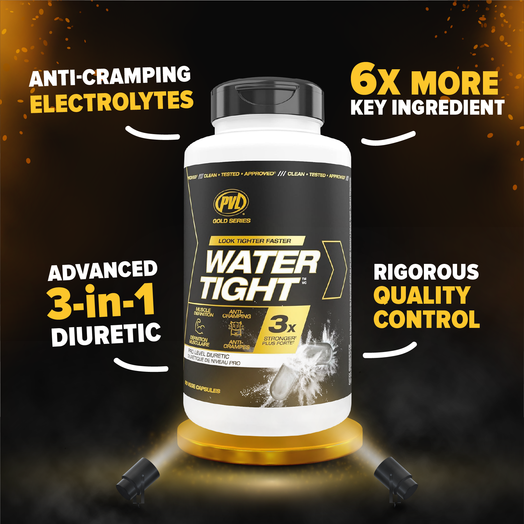 PVL Gold Series, Pro Level Diuretic, 90 Capsules - Ultimate Sup Singapore