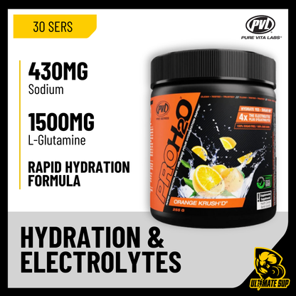 PVL, PROH2O Rapid Hydration Mix, 30 Sers - Ultimate Sup Singapore