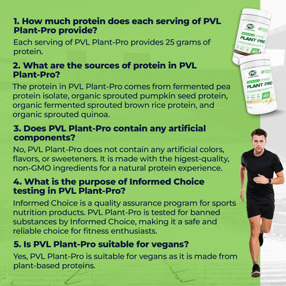 PVL, Plant Pro – Muscle Growth, 840g - Ultimate Sup Singapore