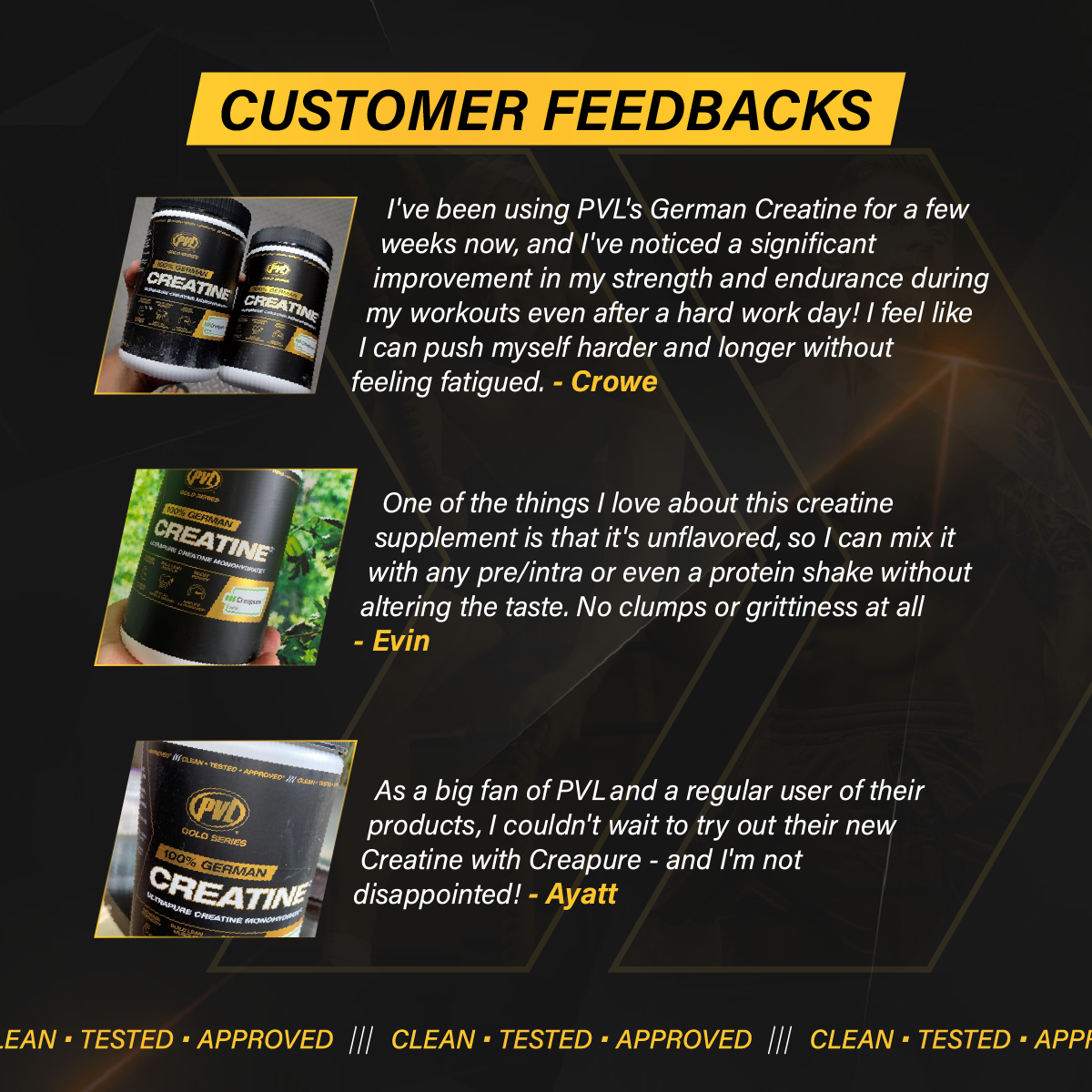 PVL, 100% German Creapure Creatine Monohydrate, 410g - Ultimate Sup Singapore