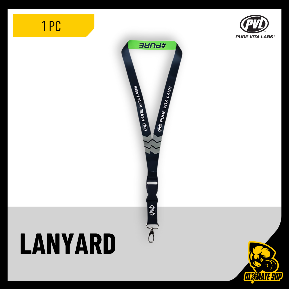 PVL, Navy Blue Lanyard - Ultimate Sup Singapore