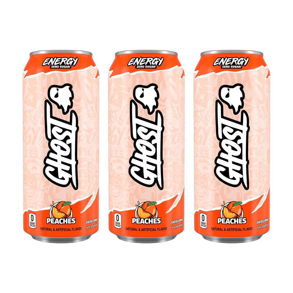GHOST, Energy Drink, 200mg Caffeine, 12 Cans