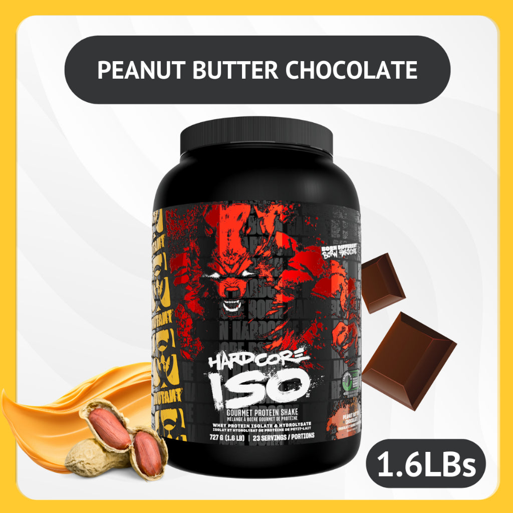 Mutant, Hardcore Iso - Whey Isolate, 1.6-5 lbs