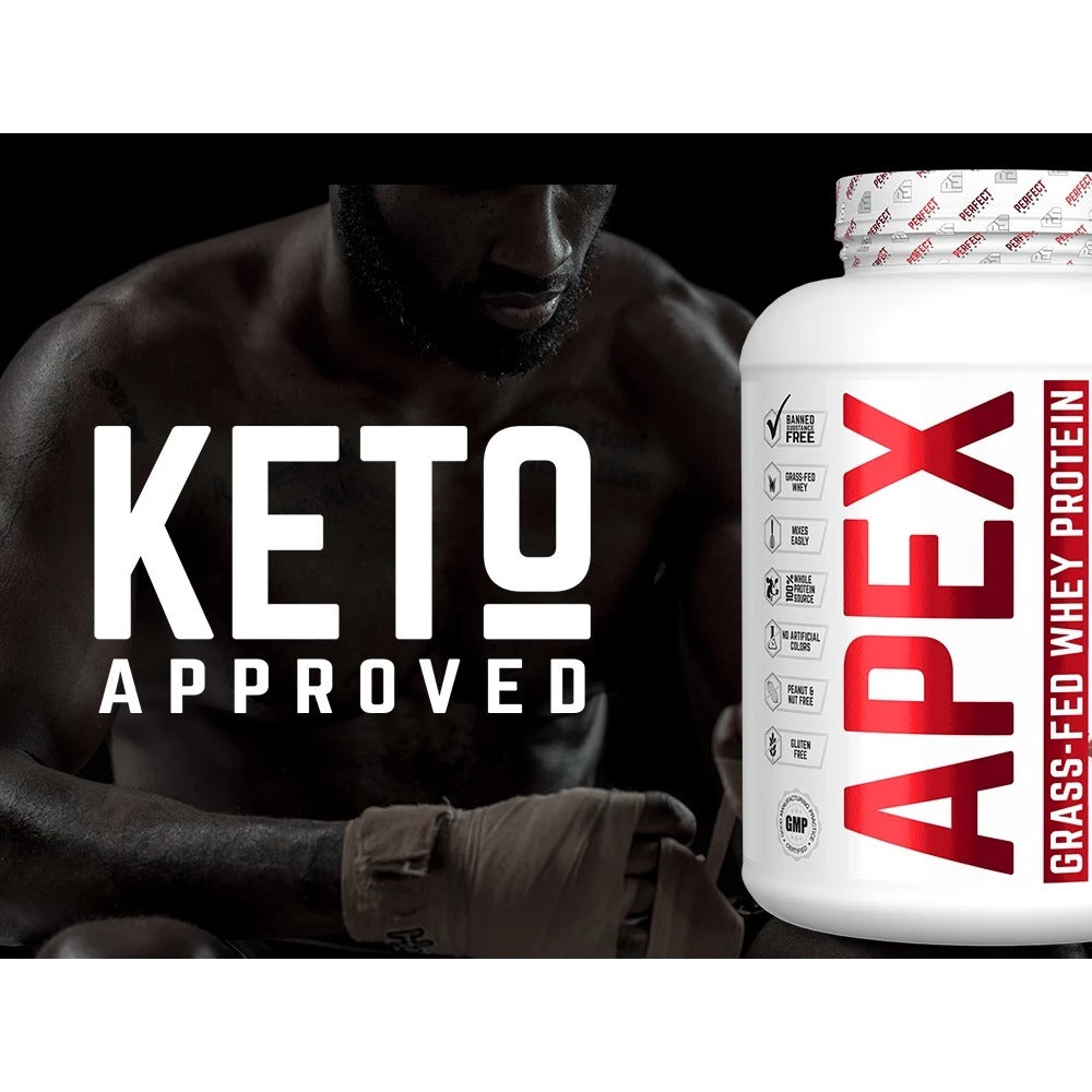 Perfect Sports, Apex Grass Fed 100% Pure Whey Protein Concentrate, 5lbs Choco EXP 31/8/2025 - Ultimate Sup Singapore