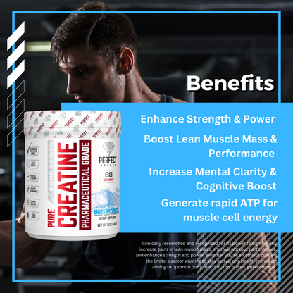 Perfect Sports, Creatine Vegan-Source, 80 Sers (400g) - Ultimate Sup Singapore