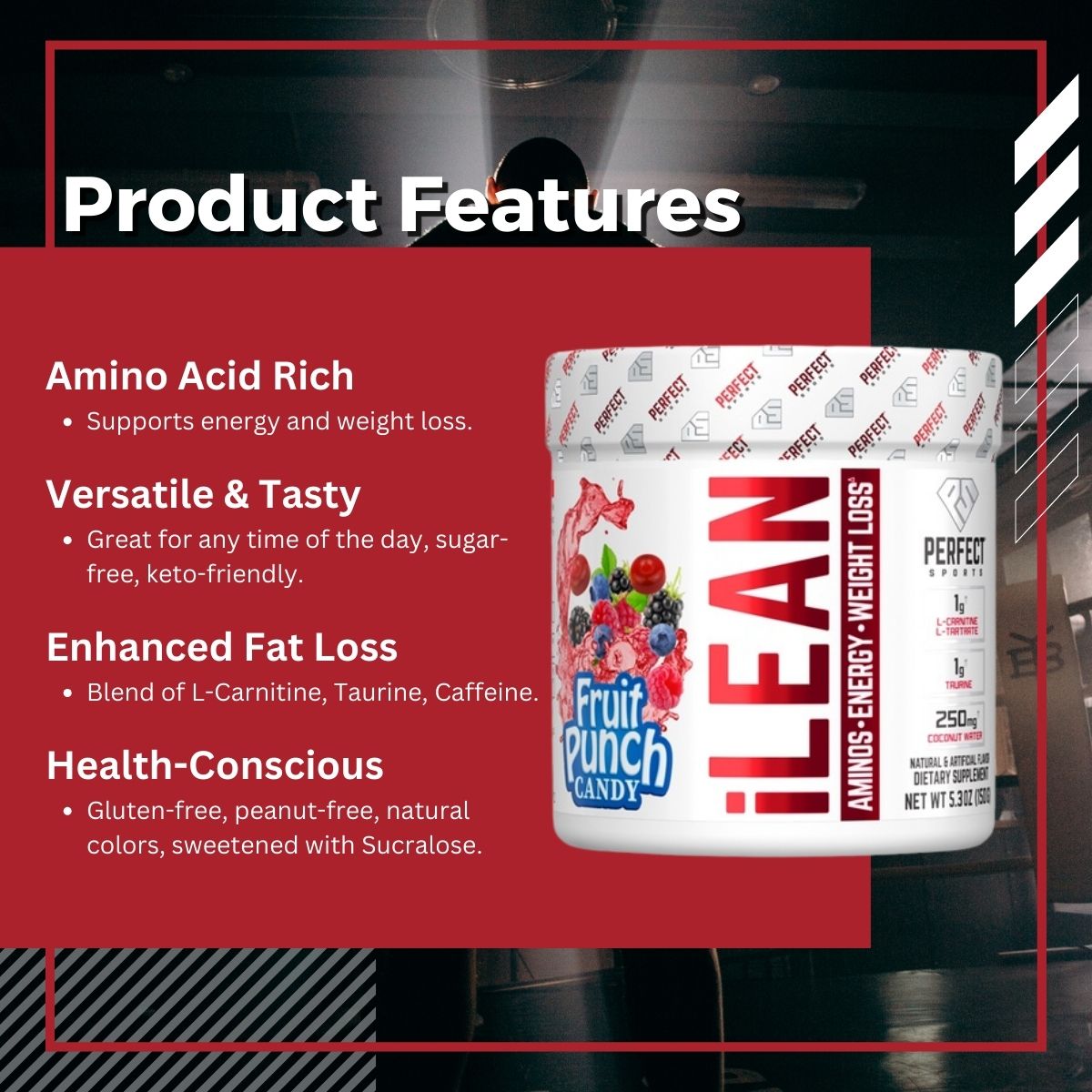 Perfect Sports, iLean Pre Workout, 30 sers - Ultimate Sup Singapore