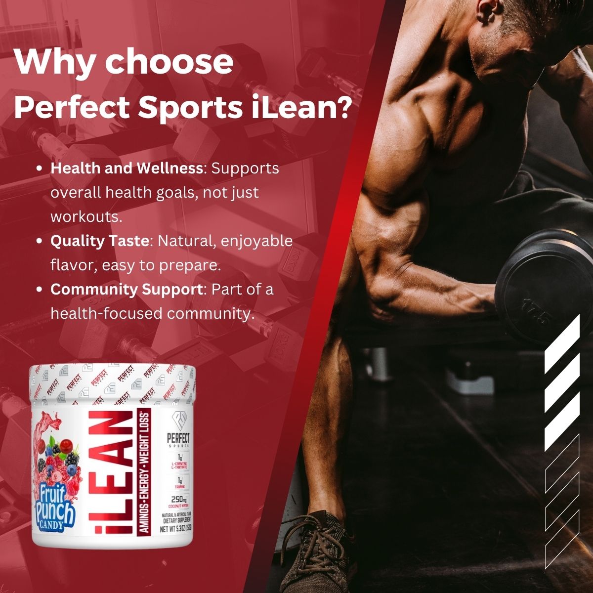 Perfect Sports, iLean Pre Workout, 30 sers - Ultimate Sup Singapore