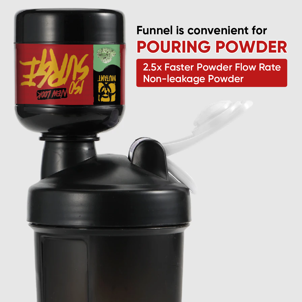 Powder Container Keychains, 75-150ml - Ultimate Sup Singapore