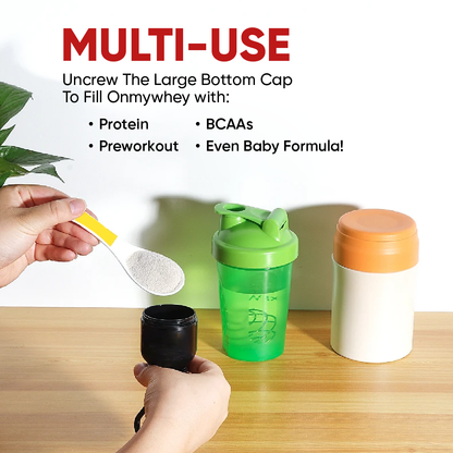 Powder Container Keychains, 75-150ml - Ultimate Sup Singapore