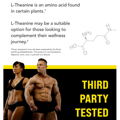 PrimaForce, L-Theanine, Supports Attention, Calm & Sleep Quality, 200mg, 120 Caps - Ultimate Sup Singapore