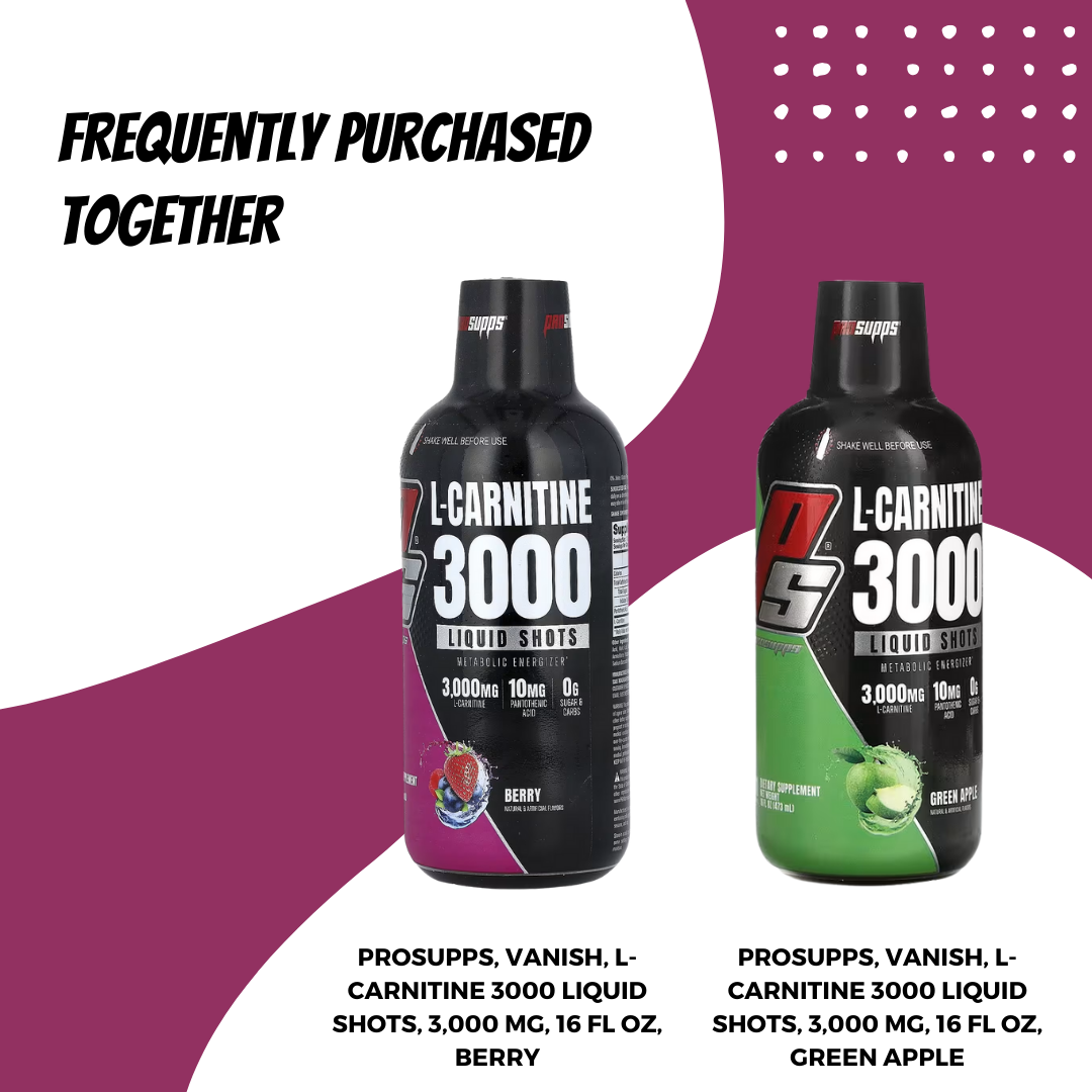 ProSupps, L Carnitine 3000 Liquid Shots, 16 fl oz - Ultimate Sup Singapore