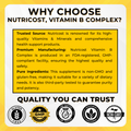 Nutricost, Vitamin B Complex, 462 mg, 120-240 Capsules - Ultimate Sup Singapore