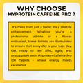 Myprotein Caffeine Pro, Improve Endurance Performance & Concentration, 100 Tablets - Ultimate Sup Singapore