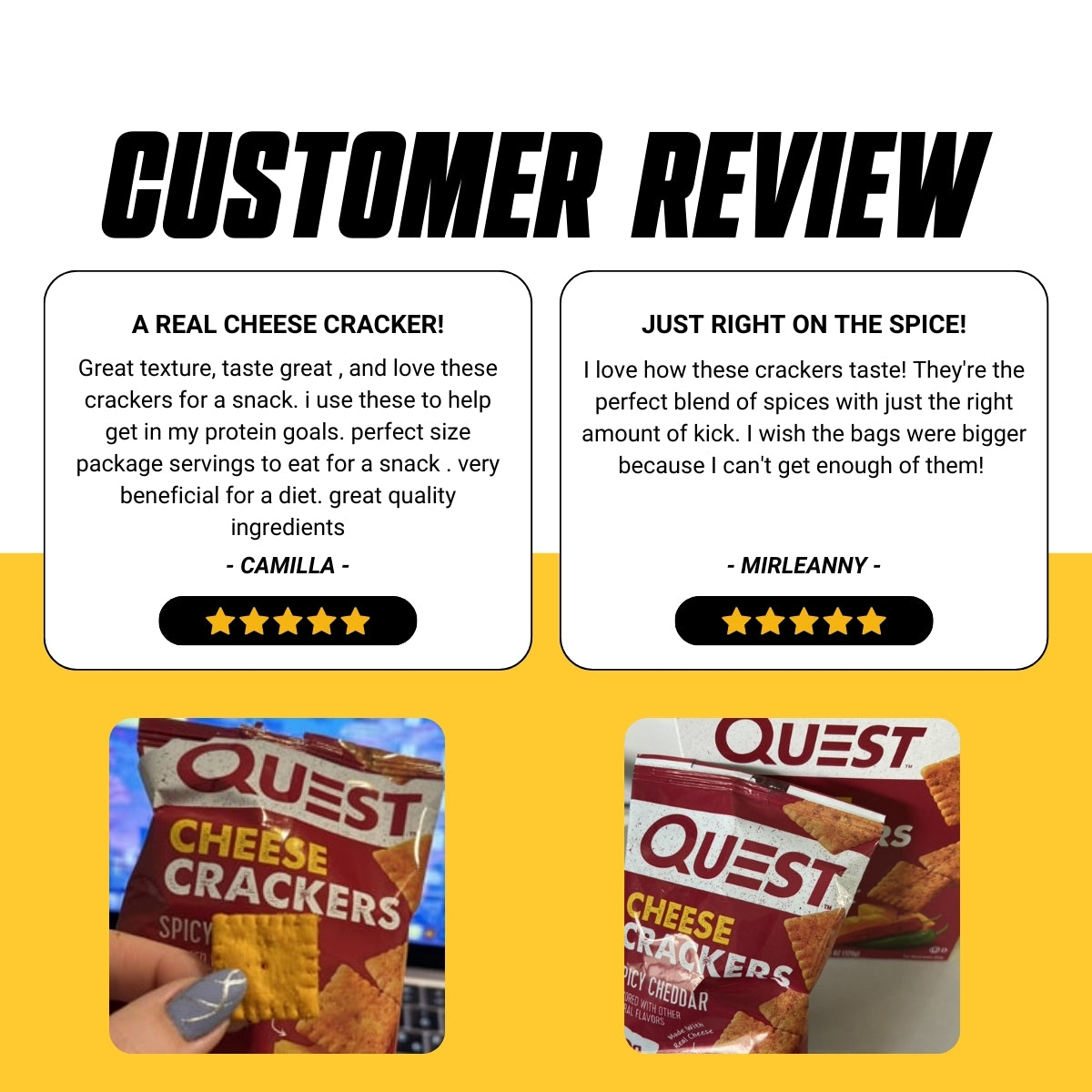 Quest Nutrition, Cheese Crackers, Protein Snacks, Various Flavors, 4 bags - Ultimate Sup Singapore
