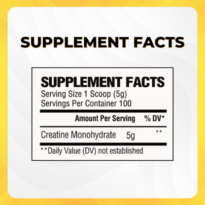 RAW Nutrition Creatine Monohydrate Powder, Build Muscle & Strength, Support Recovery, Unflavored, 30-100 Servings - Ultimate Sup Singapore
