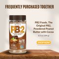 PB2, Crunchy Powdered Peanut Butter, 184 g - Ultimate Sup Singapore