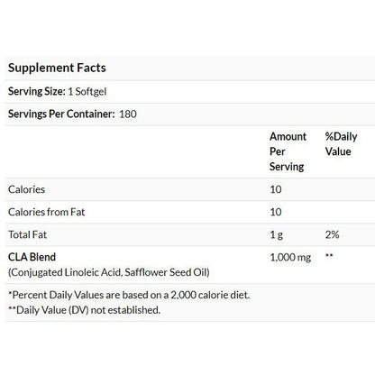 RSP Nutrition CLA, Weight Management & Fat Burner, 180 Softgels - Ultimate Sup Singapore