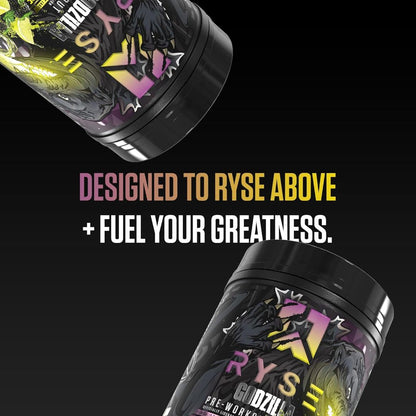 RYSE Godzilla Pre-Workout V3, Massive Pump & Explosive Power, Extreme Energy & Strength, 20-40sers - Ultimate Sup Singapore